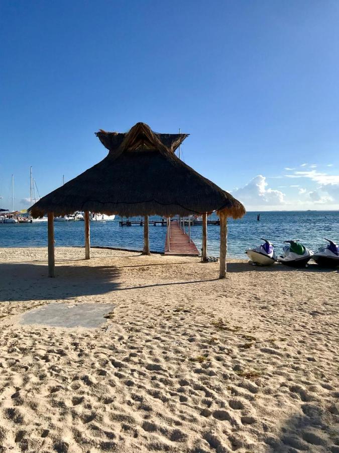 Apartament Increible Departamento Con La Mejor Playa Cancún Zewnętrze zdjęcie