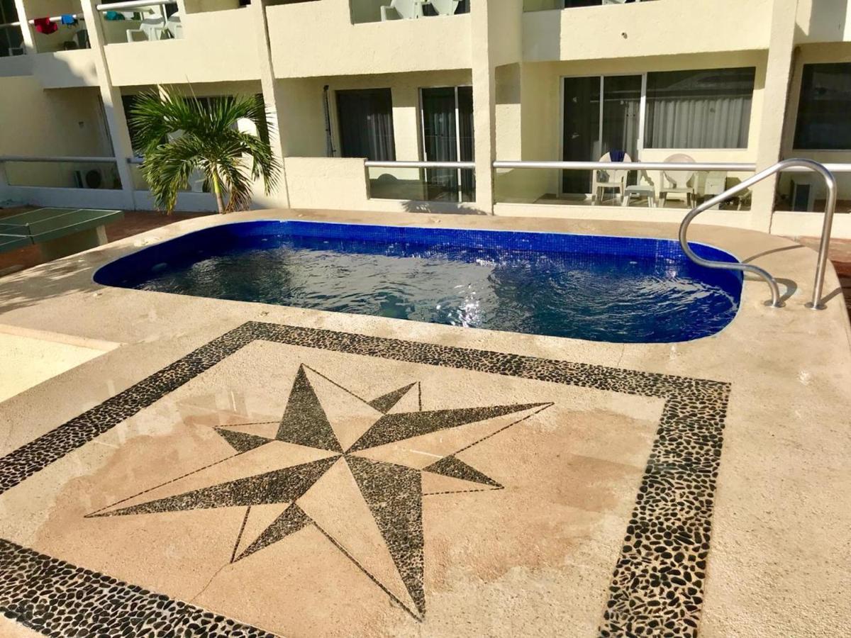 Apartament Increible Departamento Con La Mejor Playa Cancún Zewnętrze zdjęcie