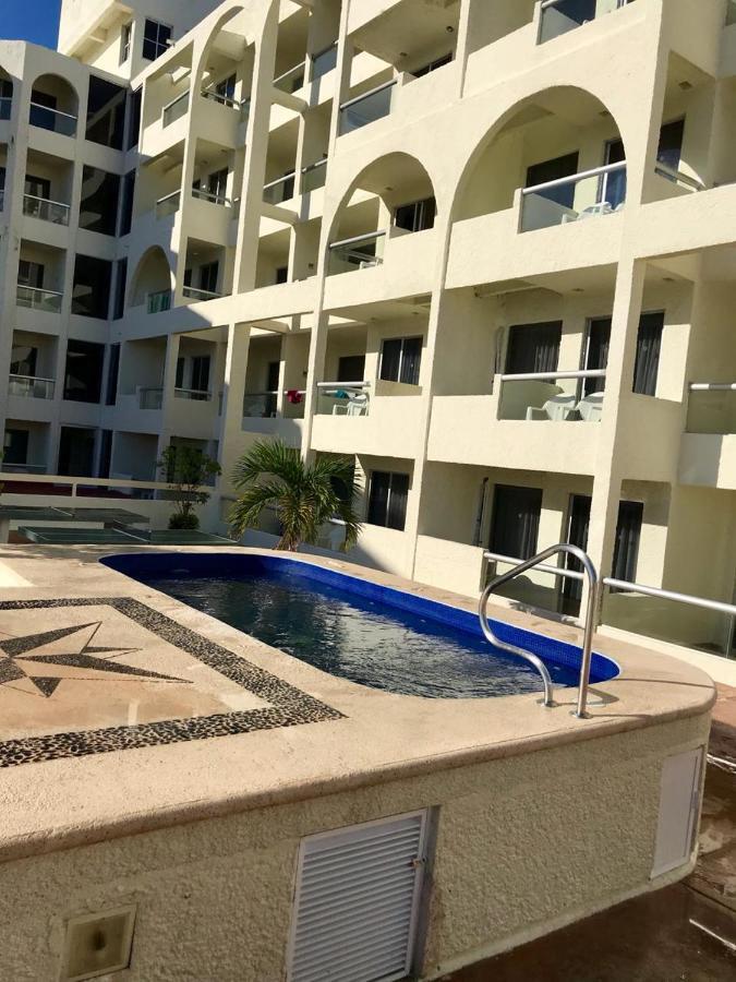 Apartament Increible Departamento Con La Mejor Playa Cancún Zewnętrze zdjęcie